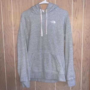 North face classic pullover hoodie with logo